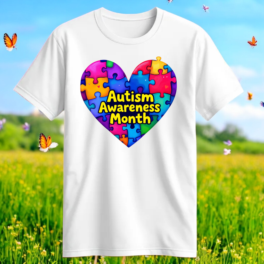 Autism Awareness Month| "Heart" T-Shirt